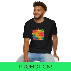 Paint Splash Motivational T-Shirt