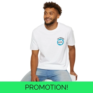 White t shirt with reform UK logo text message u k needs reform