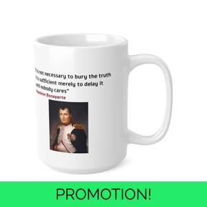 Personalise Napoleon Bonaparte quotation mug