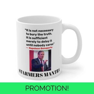 Kier Starmer Napoleon Bonaparte quote Mug