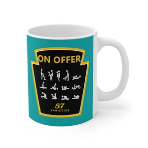 Mug, joke sex fun Novelty Rude Heinz Parody,Adult humour offensive Coffee tea