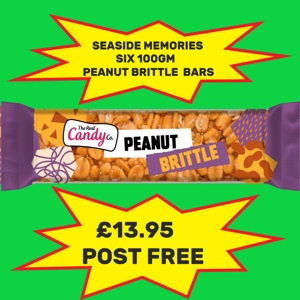 The Real Candy Co. Peanut Brittle Bar