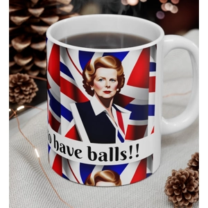 Politician Slogan Coffee Mugs. Margaret Thatcher image 