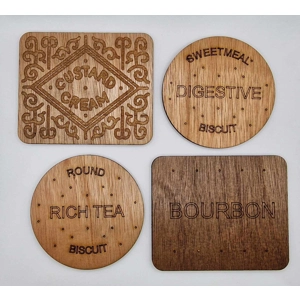Biscuit Coasters
