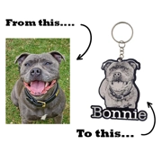 Pet Photo Keyring