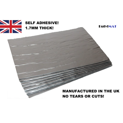 How Versatile Is ButylMAT Aluminium Butyl Sound Deadening Material