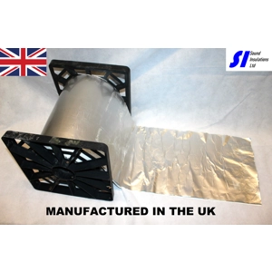 300mm x 20m ButylMAT Sound Deadening Roll Suitable for Cars, Boats, HVAC and Commercial Applications
