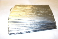 ButylMAT Sound Deadening Insulation 10 Sheets 220 x 150mm Aluminium Butyl Soundproofing Material