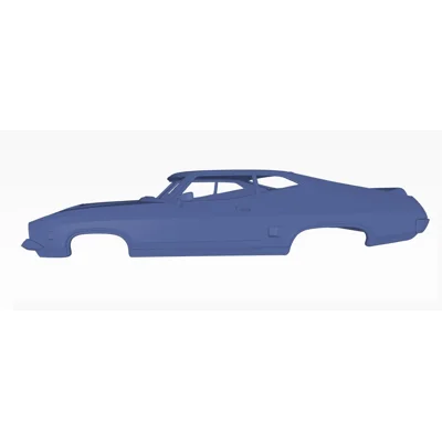 1975 FORD FALCON XB GT INTERCEPTOR EDITION BODY SHELL 1/10 1975 FORD FALCON XB GT INTERCEPTOR EDITION BODY SHELL 1/10