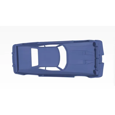 1975 FORD FALCON XB GT INTERCEPTOR EDITION BODY SHELL 1/10 1975 FORD FALCON XB GT INTERCEPTOR EDITION BODY SHELL 1/10