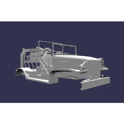 1942 CHEVROLET M6 BOMB SERVICE TRUCK  BODY SHELL KIT 1/10