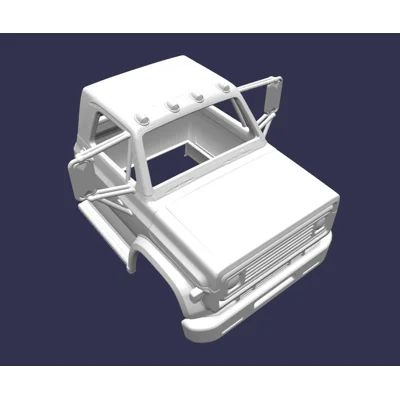 1978 CHEVROLET C65 CAB BODY SHELL 1/10