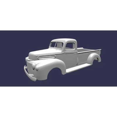 1945 FORD PICKUP, BODY SHELL 1/10 1945 FORD PICKUP, BODY SHELL 1/10