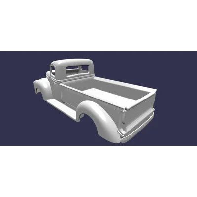 1945 FORD PICKUP, BODY SHELL 1/10 1945 FORD PICKUP, BODY SHELL 1/10
