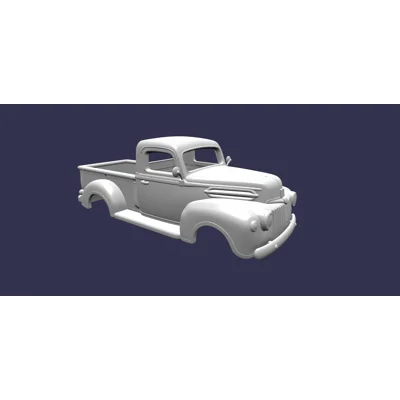 1942 FORD PICKUP, BODY SHELL 1/10 1942 FORD PICKUP, BODY SHELL 1/10