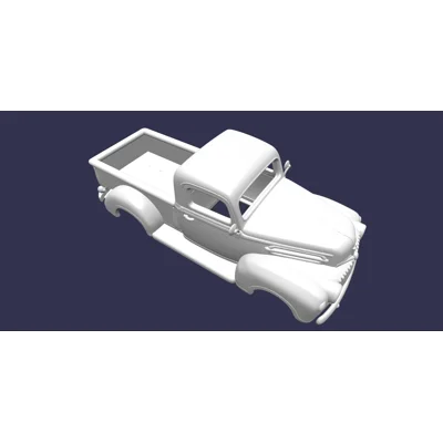 1942 FORD PICKUP, BODY SHELL 1/10 1942 FORD PICKUP, BODY SHELL 1/10
