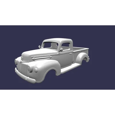 1942 FORD PICKUP, BODY SHELL 1/10 1942 FORD PICKUP, BODY SHELL 1/10