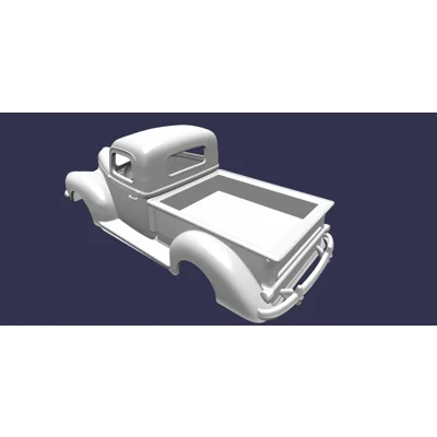 1940 FORD PICKUP, BODY SHELL 1/10 1940 FORD PICKUP, BODY SHELL 1/10