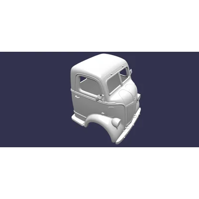 1941 FORD COE CAB, BODY SHELL 1/10 1941 FORD COE CAB, BODY SHELL 1/10