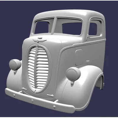 1940 FORD COE CAB, BODY SHELL 1/10 1940 FORD COE CAB, BODY SHELL 1/10