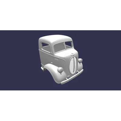1940 FORD COE CAB, BODY SHELL 1/10 1940 FORD COE CAB, BODY SHELL 1/10