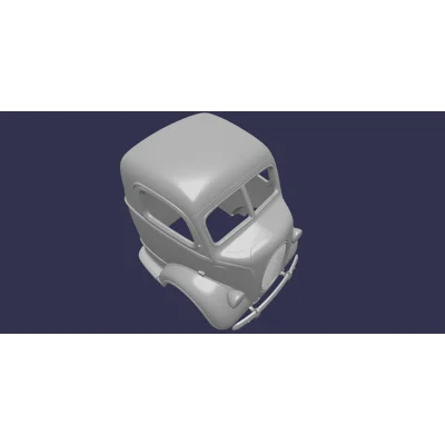 1938 FORD COE CAB, BODY SHELL 1/10 1938 FORD COE CAB, BODY SHELL 1/10