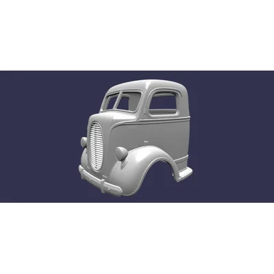 1938 FORD COE CAB, BODY SHELL 1/10 1938 FORD COE CAB, BODY SHELL 1/10