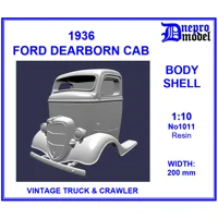 1936 FORD DEARBORN CAB, BODY SHELL 1/10