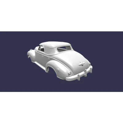 1940 BUICK SUPER 56C CONVERTIBLE COUPE, BODY SHELL 1/10 1940 BUICK SUPER 56C CONVERTIBLE COUPE, BODY SHELL 1/10