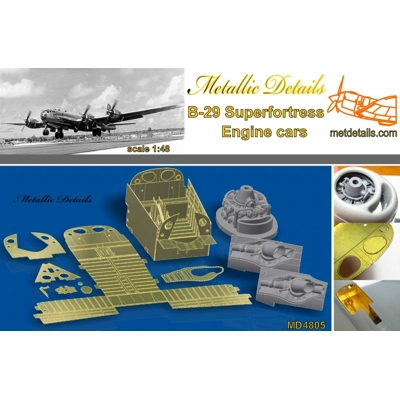 Detailing set for aircraft model B-29 1/48