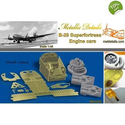 Detailing set for aircraft model B-29 1/48