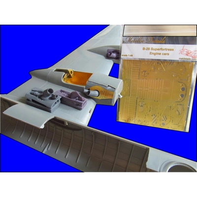 Detailing set for aircraft model B-29 1/48