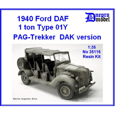 1940 Ford DAF 1.0 t Type 01Y PAG-Trekker DAK version 1/35