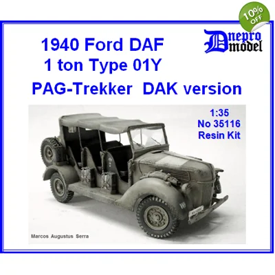 1940 Ford DAF 1.0 t Type 01Y PAG-Trekker DAK version 1/35