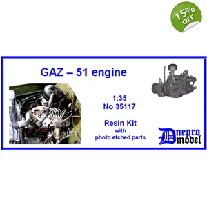 GAZ-51 engine 1/35
