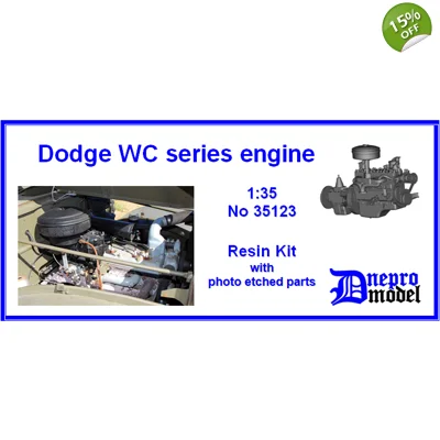 Dodge WC series engine 1/35
