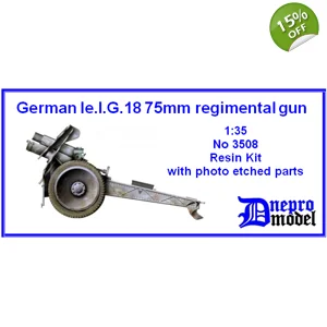 German le.I.G.18 75mm regime..