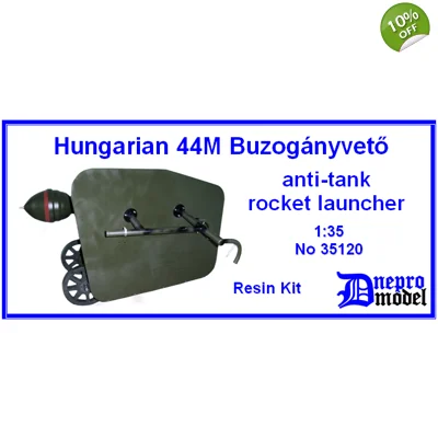Hungarian 44M. Buzoganyveto anti-tank rocket launcher 1/35