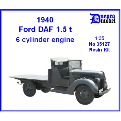 1940 Ford DAF 1.5 ton 6 cylinder engine 1/35