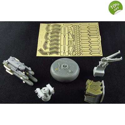 Detailing set for helicopter model AH-64 Apache LongBow 1/48