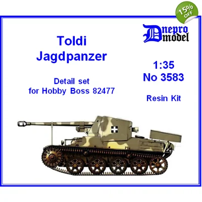 Toldi Jagdpanzer Detail set for Hobby Boss 82477 1/35