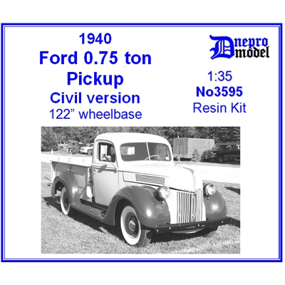 Ford 0.75 ton Pickup Civil version 1/35