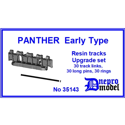 PANTHER Early Type Resin tracks Upgrade set 1/35