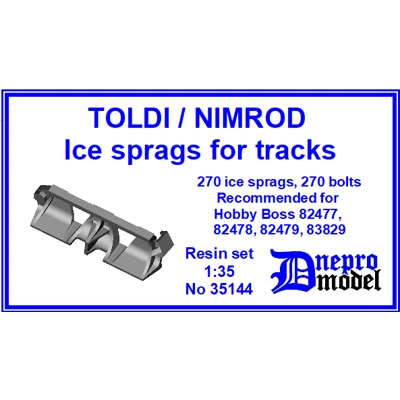 Toldi/Nimród Ice sprags for tracks 1/35