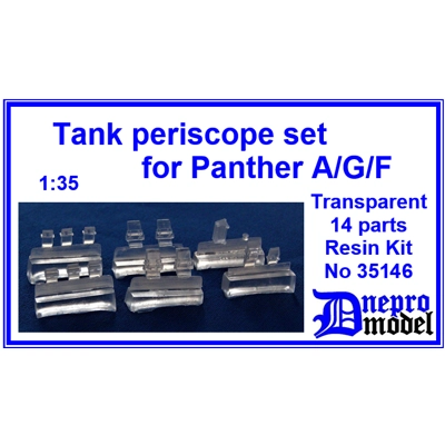 Tank periscope set for PANTHER A/G/F 1/35
