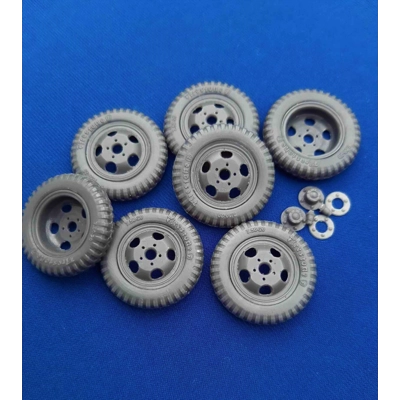 1935-1941 Ford Military trucks Wheels 7.5x20 Firestone 1/35