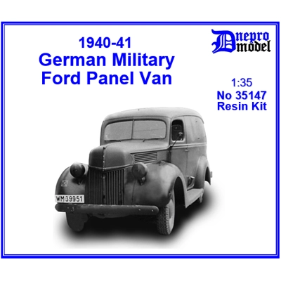 1940-1941 German Military Ford Panel Van 1/35