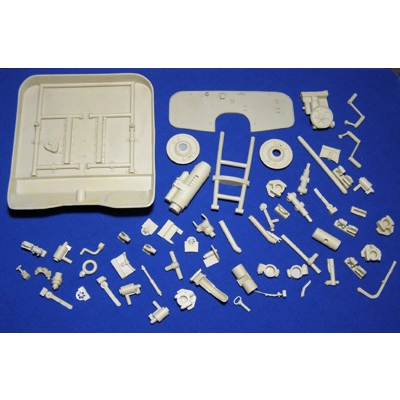 BOFORS 40mm AA gun Hungarian version WWII 1/16