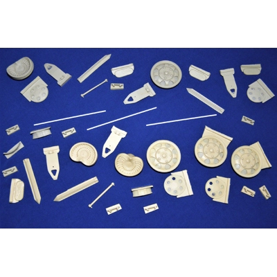 BOFORS 40mm AA gun Hungarian version WWII 1/16