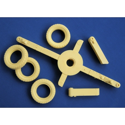 BOFORS 40mm AA gun Hungarian version WWII 1/16